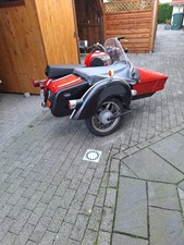 MZ TS250/1 Motorrad mit
