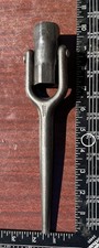 VINTAGE PRIORY GERÜSTSCHLÜSSEL SCHRAUBENSCHLÜSSEL 7/16-1/2 WHITWORTH ALTES WERKZEUG