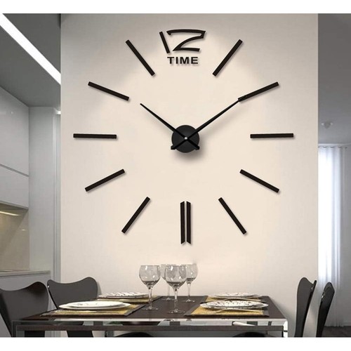 Wanduhr xxl zum selbstkleben - wanduhr,