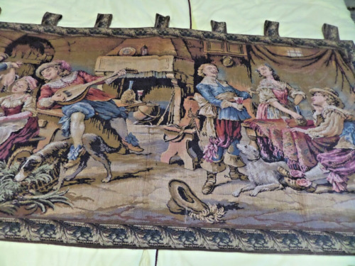 Großer antiker gobelin - großer,