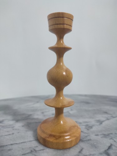 Kerzenhalter holz gedrechselt - kerzenhalter,