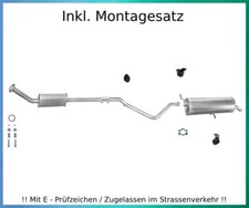 Auspuffanlage für Citroen C4