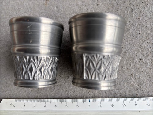 Zinnbecher schnaps - zinnbecher,