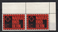 Schweiz Vignette NABRA 1965