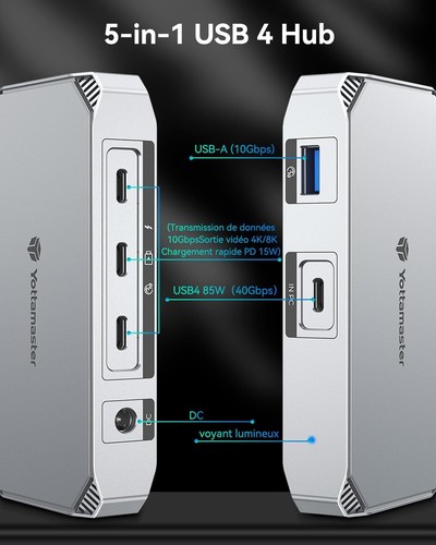 In1 usb hub 40gbps typ - 5, typ-c