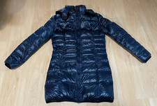 Steppmantel, dunkelblau , Frieda &Freddies NY, Größe 40, mit Kapuze, mittellang
