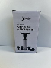 Weinpumpe Edelstahl mit 4 Stopfen - Wein Vakuumpumpe Frische bewahren (C23.6)