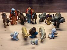 Schleich u.a. Krippenfiguren - Heilige Könige, Hirte, Engel, Tiere, Schaf Kamel 