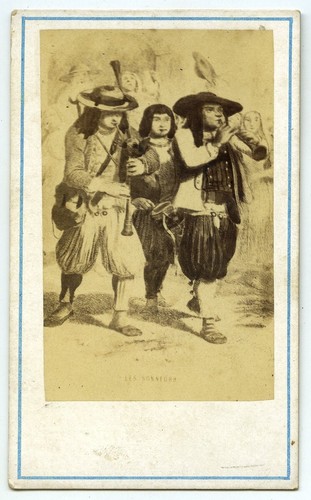 Cdv 1870 biniou - (bretagne), um