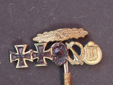 6x Miniatur Eisernes Kreuz