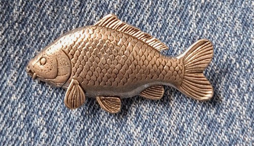 Karpfen pin angler button - pin,