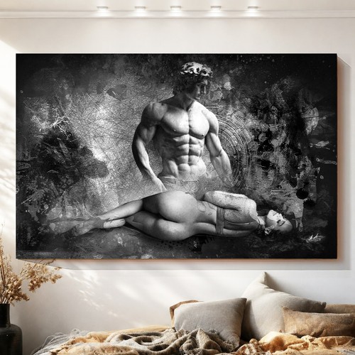 Leinwand bild pärchen - pärchen, erotik