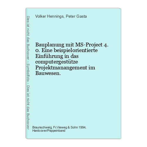 Bauplanung mit project 0 - bauplanung,