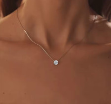 1ct halskette anhänger - 1ct,