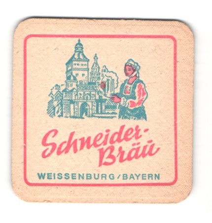 Bierdeckel weissenburg - bierdeckel,