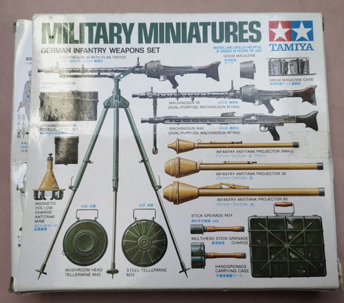 German infantry weapons - german, set