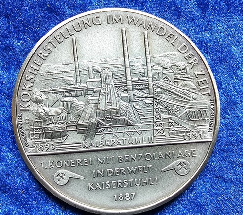 Bergbau medaille kokerei - bergbau,