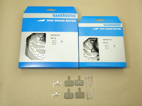 Set shimano bremsscheiben - set,