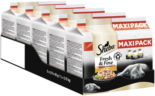 75x50g sheba katzenfutter - sheba,
