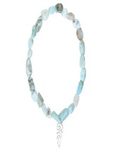 Armband, Larimar, 06mm