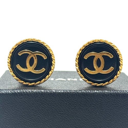 Chanel 96p runde ohrringe coco - 96p,