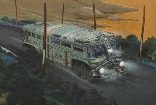 Enki bilal bus - ex, libris