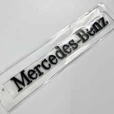 Für Mercedes Benz Schriftzug Emblem Logo Heckklappe Aufkleber Schwarz Glänz Auto