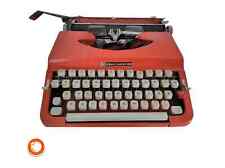 1970er Brilliant Comfort 300 Schreibmaschine von Neckermann orange Reiseschreibm