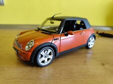Mini Cooper Convertible Cabrio 1:18 Modellauto Kyosho Kupfer met