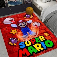 Kinder 3D Super Mario Teppich