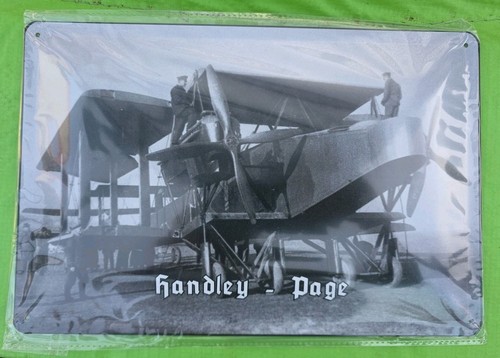 Blechschild 20x30 flugzeug - 20x30,