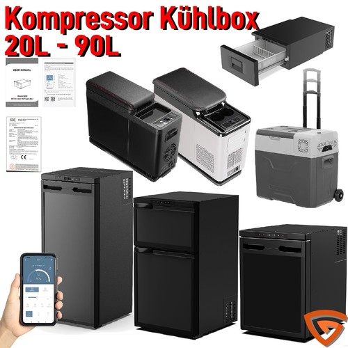 20l 90l kompressor kühlbox - -,