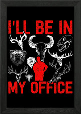 Ich werde in meinem Büro