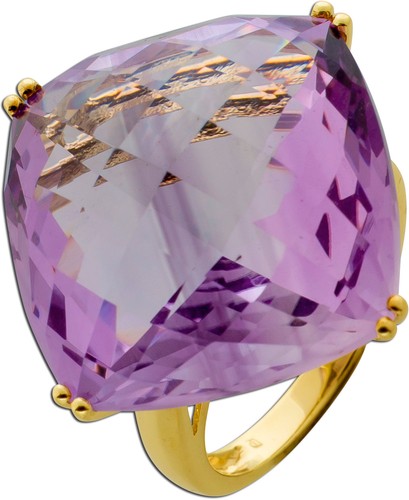 Amethystring gold 375 lila - 9k,
