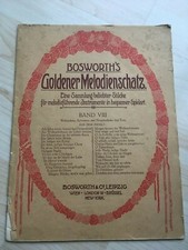 Noten antik Bosworth`s