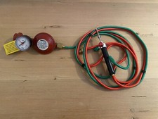 Gok Niederdruckregler Typ EN61 50mbar, propan inklusive Brenner 170cm Schlauch