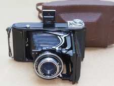 Zeiss Ikon ERCONA mit Novar Anastigmat 4,5/110 V -Bastlerkamera-