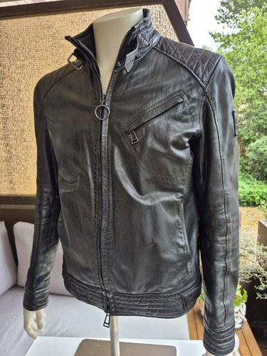 Belstaff framingham lederjacke - belstaff,