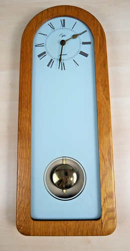 Orfac wanduhr pendeluhr - wanduhr, holz