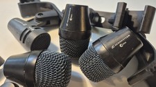 Mikrofon-Set für Schlagzeug: 4x SENNHEISER (3x e904, 1x e604)