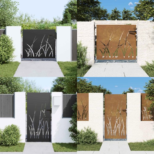 Gartentor gras design - gartentor, gras-design