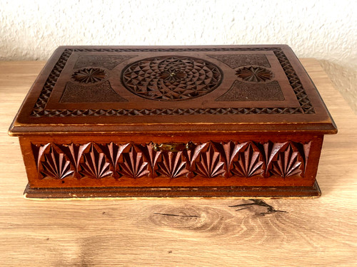 Alte truhe schatulle - alte,