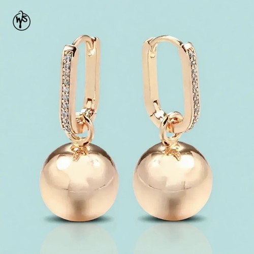 Ohrringe vergoldet rosegold - vergoldet,