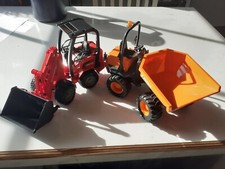 bruder spielzeug gebraucht1Bruder Schäffer Hoflader und 1Bruder AUSA Minidumper