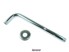 30cm Zulaufarm Wandarm Metall verchromt für Duschkopf Duschbrause (arm30cm)