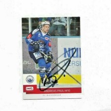 DEL2 Playercard 14-15 - Andreas Pauli - SC Riessersee - SIGNIERT - Bad Nauheim