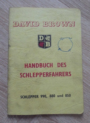David brown schlepper 850 - brown,