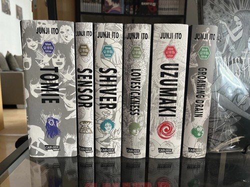 Junji ito paket uzumaki - uzumaki, shiver
