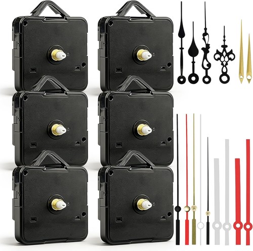 6er set quarz uhrwerk 13mm - quarz,