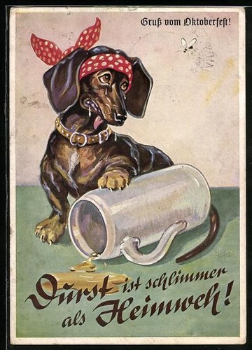 Kleiner dackel hat - hat, auf